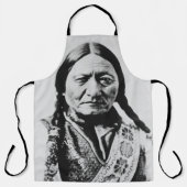 Lakota Chefübergabe: Sich auf Bull Fort Buford set Schürze (Vorderseite)
