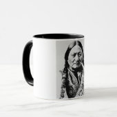 Lakota Chefübergabe: Sich auf Bull Fort Buford set Tasse (Vorderseite Links)