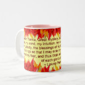 lakota Gebets-Tassen Zweifarbige Tasse (Vorderseite Links)