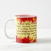 lakota Gebets-Tassen Zweifarbige Tasse (Links)