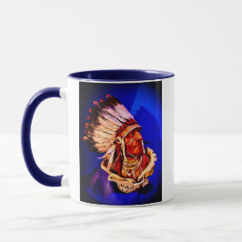 "Lakota-Häuptling"-Tasse Tasse