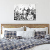 Lakota indische Häuptlinge, die General Miles zu E Leinwanddruck (Insitu (Schlafzimmer))