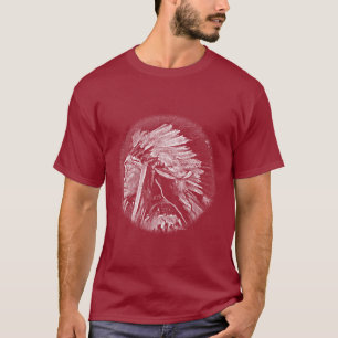 Lakota indischer Leiter T-Shirt