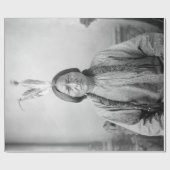 Lakota Leader sitzt Bull Native Amerikanische Urei Geschenkpapier (Flach)