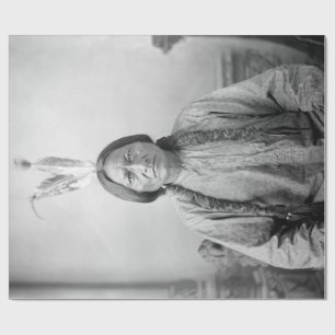 Lakota Leader sitzt Bull Native Amerikanische Urei Geschenkpapier