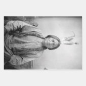 Lakota Leader sitzt Bull Native Amerikanische Urei Geschenkpapier Set (Vorderseite 3)