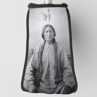 Lakota Leader sitzt Bull Native Amerikanische Urei Golf Headcover