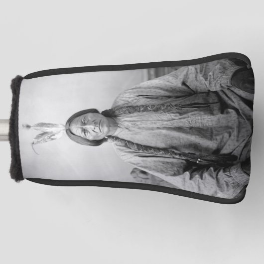 Lakota Leader sitzt Bull Native Amerikanische Urei Golf Headcover (Vorderseite)