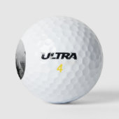 Lakota Leader sitzt Bull Native Amerikanische Urei Golfball (Logo)