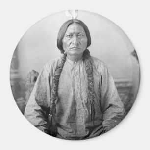 Lakota Leader sitzt Bull Native Amerikanische Urei Magnet