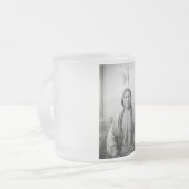 Lakota Leader sitzt Bull Native Amerikanische Urei Mattglastasse (Vorderseite Links)