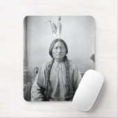 Lakota Leader sitzt Bull Native Amerikanische Urei Mousepad (Mit Mouse)