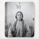 Lakota Leader sitzt Bull Native Amerikanische Urei Mousepad (Vorne)