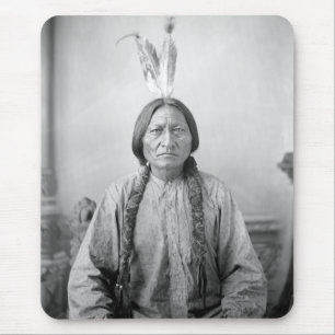 Lakota Leader sitzt Bull Native Amerikanische Urei Mousepad