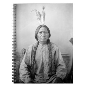 Lakota Leader sitzt Bull Native Amerikanische Urei Notizblock