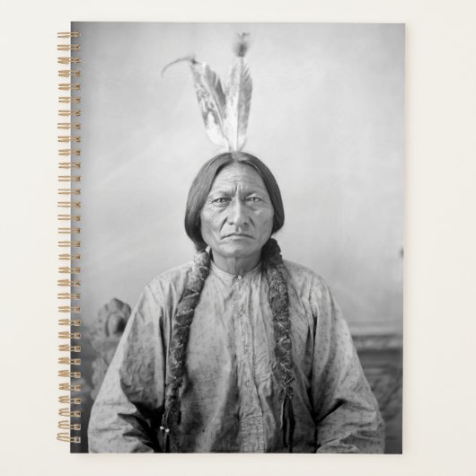 Lakota Leader sitzt Bull Native Amerikanische Urei Planer (Vorderseite)