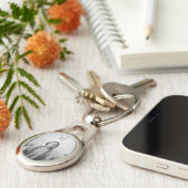 Lakota Leader sitzt Bull Native Amerikanische Urei Schlüsselanhänger (Seite)