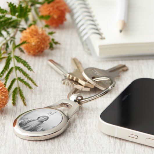 Lakota Leader sitzt Bull Native Amerikanische Urei Schlüsselanhänger (Seite)