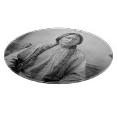 Lakota Leader sitzt Bull Native Amerikanische Urei Schneidebrett (Ecke)