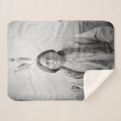 Lakota Leader sitzt Bull Native Amerikanische Urei Sherpadecke (Vorderseite (Horizontal))