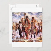 Lakota Native American Nature Proverb Postkarte (Vorne/Hinten)