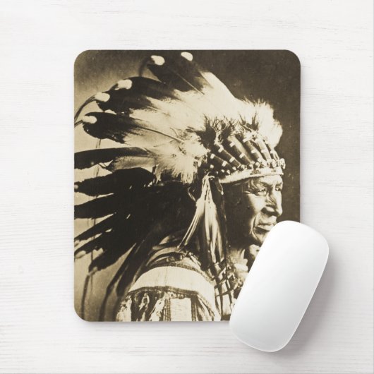 Lakota Sioux weißer hauptsächlichschwan Mousepad (Mit Mouse)