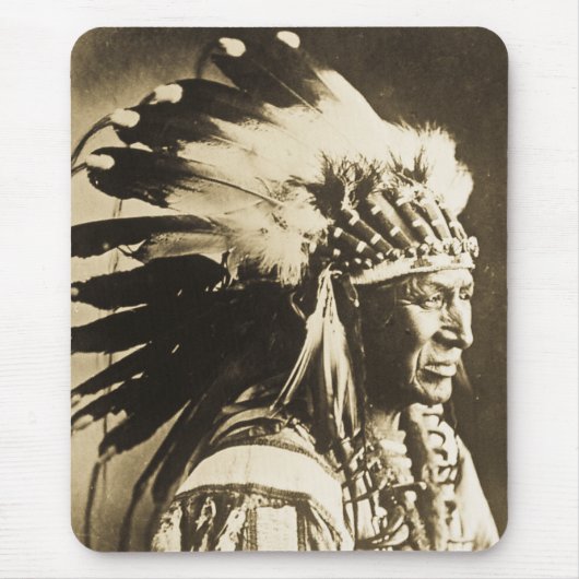 Lakota Sioux weißer hauptsächlichschwan Mousepad (Vorne)