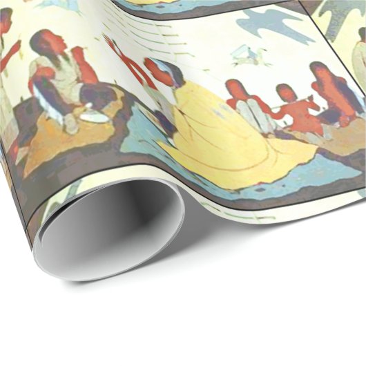 Lakota Storyteller Packpapier (Rolleneckpunkt)