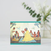 Lakota Storyteller Postkarte (Stehend Vorderseite)