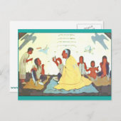 Lakota Storyteller Postkarte (Vorne/Hinten)