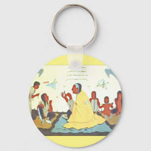 Lakota Storyteller-Schlüsselanhänger Schlüsselanhänger