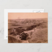 Lakota Tipi Camp Postkarte (Vorne/Hinten)