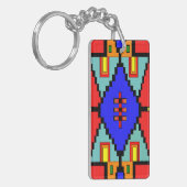 Lakota träumt Schlüsselkette Schlüsselanhänger (Vorderseite links)