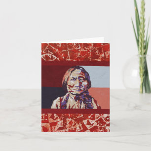 Lakota Warrior - Sitting Bull Karte