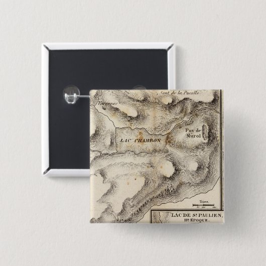 Laks volcaniques button (Vorne & Hinten)