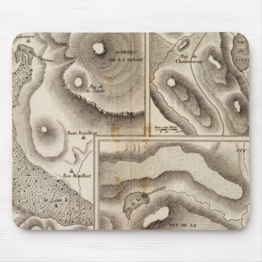 Laks volcaniques mousepad (Vorne)