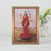 Lakshmi 1896 einladung (Stehend Vorderseite)