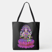Lakshmi Diwali Festival-Göttin des Glücks Tasche (Rückseite)