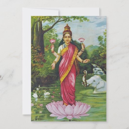 Lakshmi Einladung (Vorderseite)