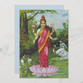 Lakshmi Einladung (Vorne/Hinten)