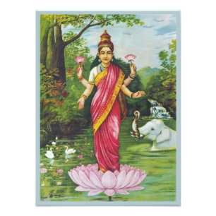 Lakshmi Foto Print