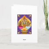 Lakshmi Ganesh  Karte (Rückseite)