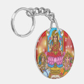 Lakshmi Ganesh Keychain Schlüsselanhänger (Vorderseite links)