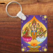 Lakshmi Ganesh Keychain Schlüsselanhänger (Vorderseite)