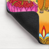Lakshmi Ganesh Mouse Pad Mousepad (Ecke)
