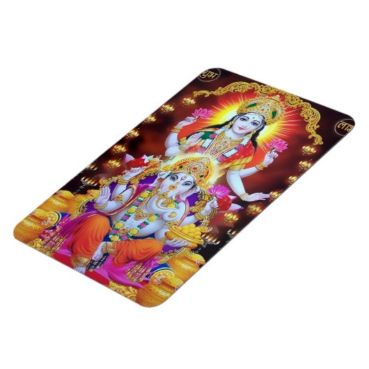 Lakshmi & Ganesha Magnet (Linke Seite)