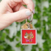 Lakshmi Ganesha Schlüsselanhänger (Hand)