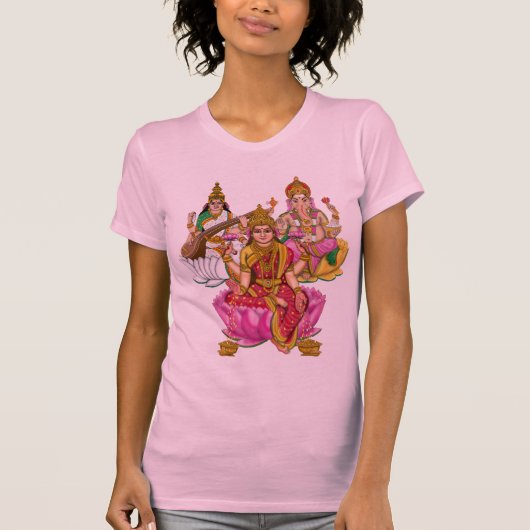Lakshmi Ganesha T-Shirt (Vorderseite)