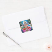 Lakshmi Goddess of Wealth Sticker (Umschlag)