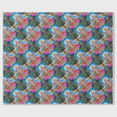 Lakshmi Göttin der Liebe, des Wohlstandes und des Geschenkpapier (Flach)